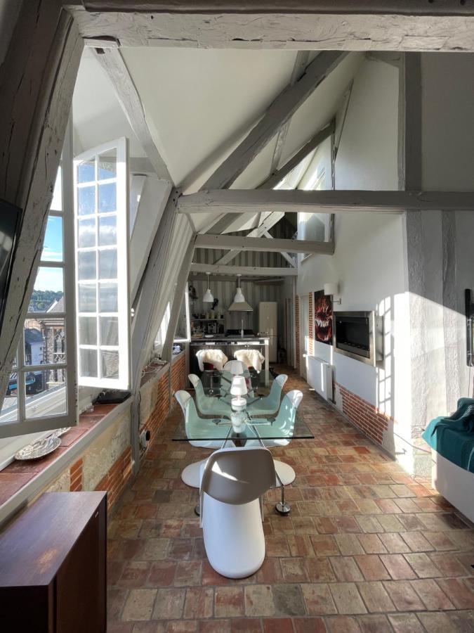 Le Loft Du Homard Bleu - Entre Ciel Et Mer - Free Parking 500M 翁弗勒尔 外观 照片