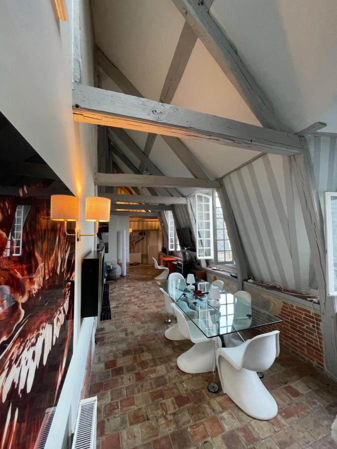 Le Loft Du Homard Bleu - Entre Ciel Et Mer - Free Parking 500M 翁弗勒尔 外观 照片